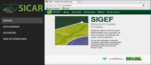 Consulta ao SICAR e ao SIGEF/INCRA